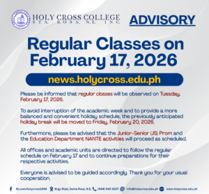 Regular Classes on February 17, 2026