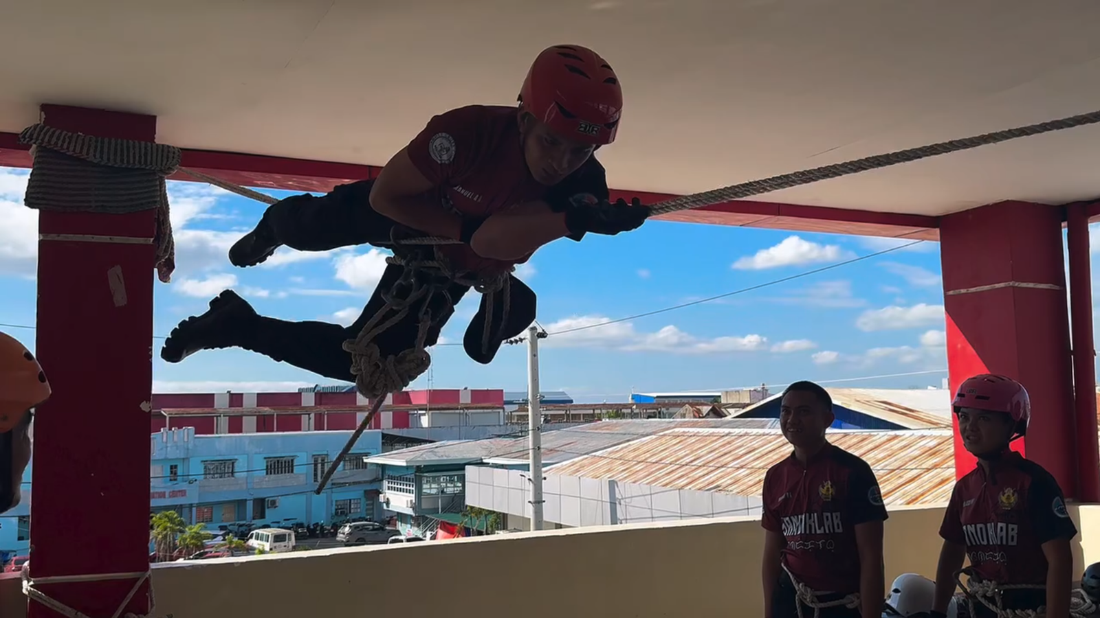 BSCRIM Training for Courage and Preparing for Service!