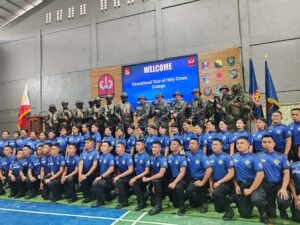 Into the Frontlines: Holy Cross College BS. Crim. Explores Excellence at SAF Headquarters